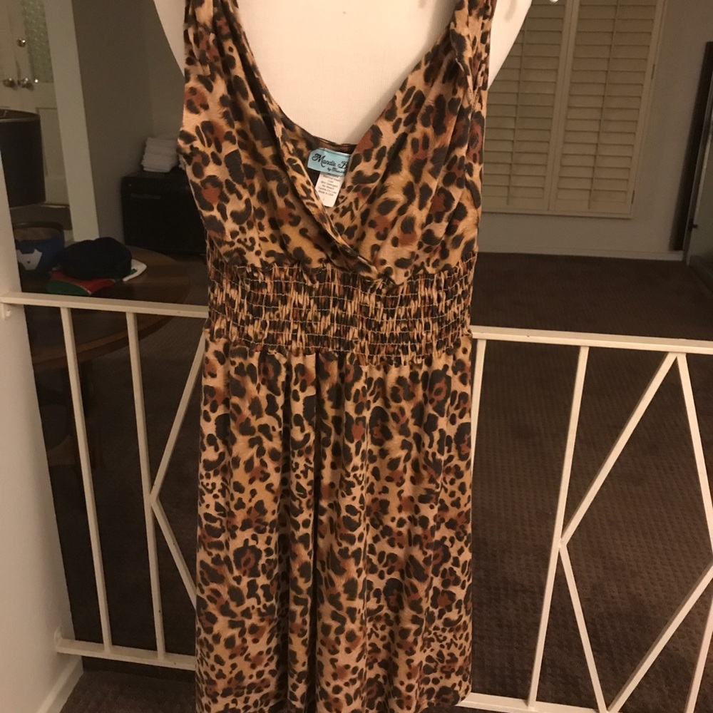 leopard dress heartbreaker clothing